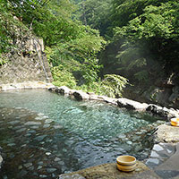 絶景の野天風呂